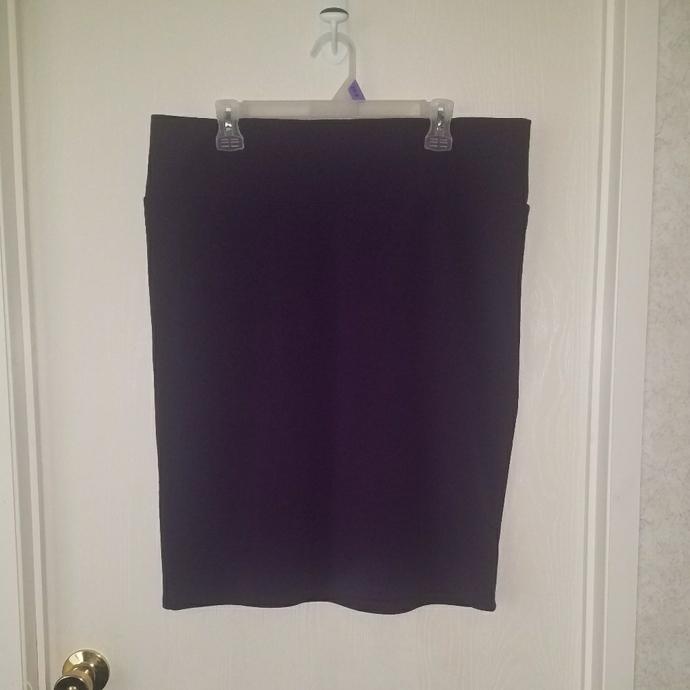 Lularoe purple cassie pencil skirt